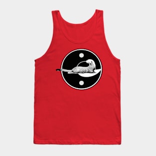 Eternity otter travelling the yin yang river of time Tank Top